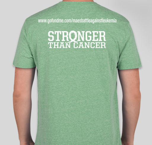 Fight Against Leukemia Fundraiser - unisex shirt design - back