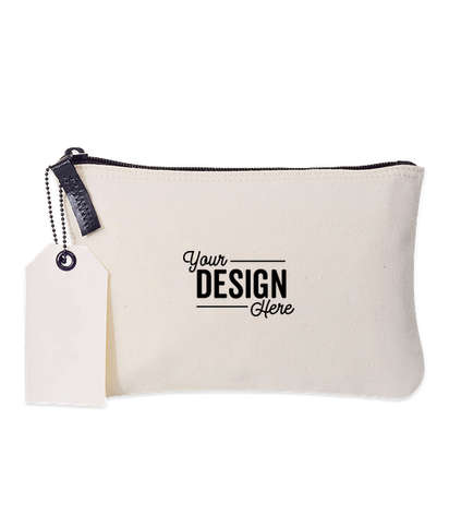Download Design Custom Printed Cotton Zippered Pouch Online At Customink