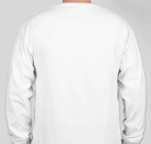 Long Sleeve T-shirts for Children's Cancer Research! Fundraiser - unisex shirt design - back