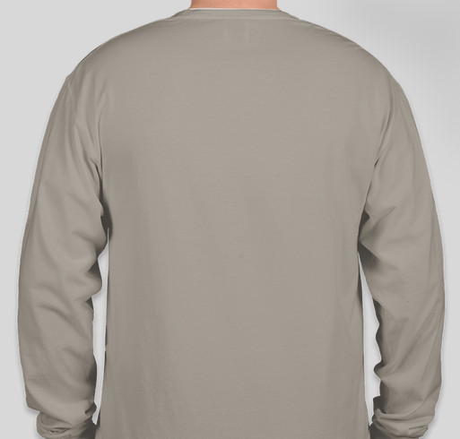 Long Sleeve T-shirts for Children's Cancer Research! Fundraiser - unisex shirt design - back