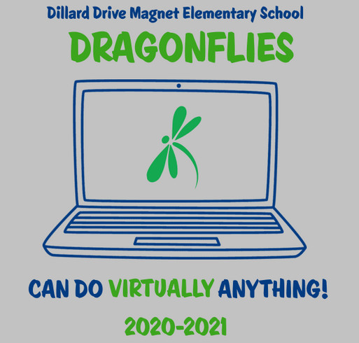 Dillard Drive Elementary School Fundraiser shirt design - zoomed