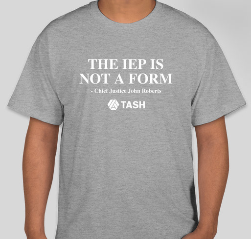 The IEP is Not a Form Campaign Fundraiser - unisex shirt design - small