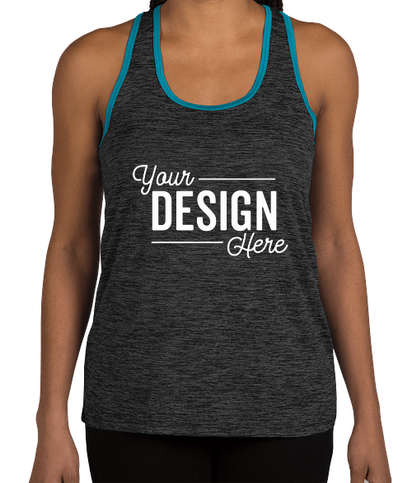 Download Design CustomSport-Tek Ladies Electric Heather Ringer ...