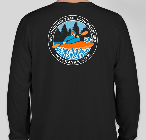 Wilmington Trail Club Paddlers 1 Fundraiser - unisex shirt design - front