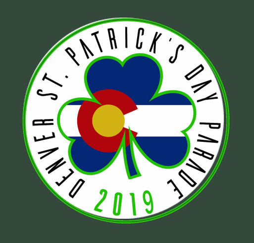 Denver St. Patrick's Day Parade 2019 Member Gear shirt design - zoomed