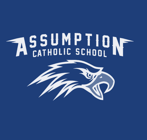 Assumption Spirit Wear shirt design - zoomed