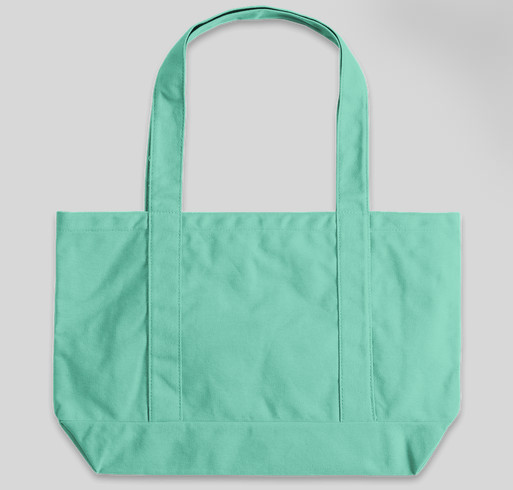 #addiestrong bag turquoise Fundraiser - unisex shirt design - back