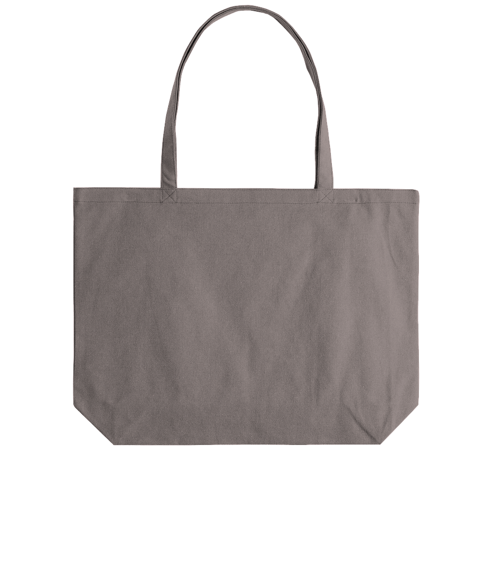 Large Midweight Pigment Dyed Canvas Tote Bag