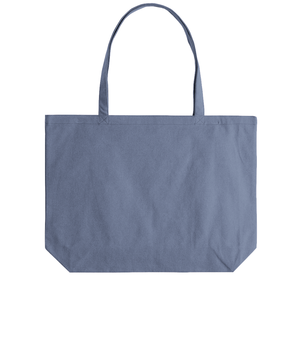 Large Midweight Pigment Dyed Canvas Tote Bag
