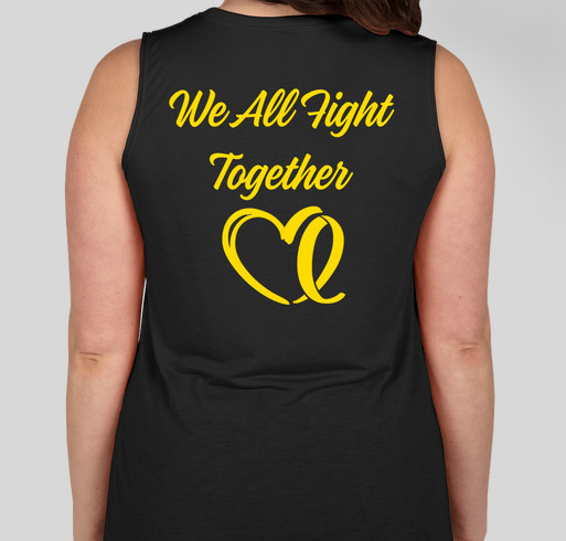 Support for Ellie! Fundraiser - unisex shirt design - back
