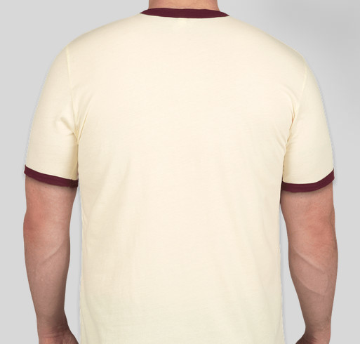 Limited Edition Retro Roller Skating Shirt! Fundraiser - unisex shirt design - back