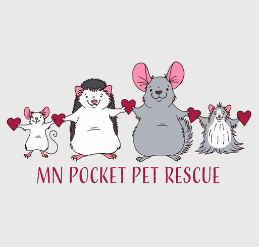 Minnesota Pocket Pet Rescue shirt design - zoomed