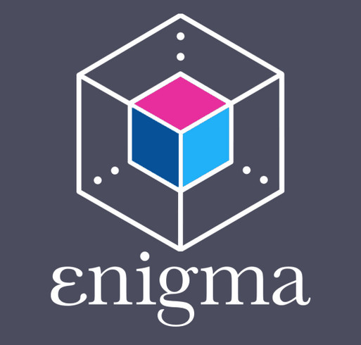 Enigma Women's Apparel for Privacy Protection and Free Expression shirt design - zoomed