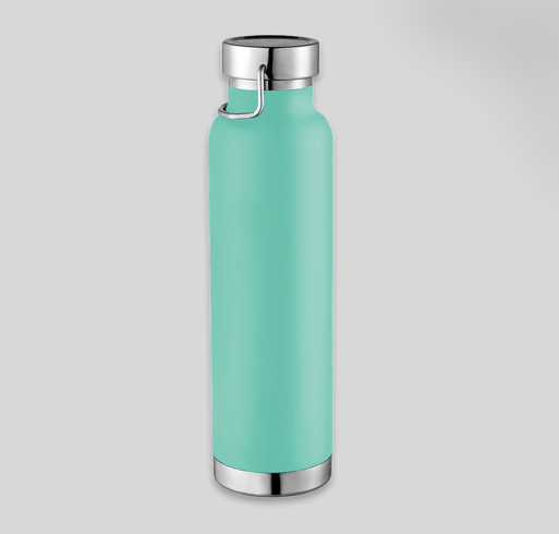 Stay PAW-sitive Insulated Water Bottle! Fundraiser - unisex shirt design - back