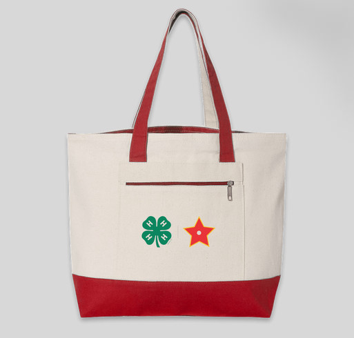 4-H All Star Tote Fundraiser - unisex shirt design - front