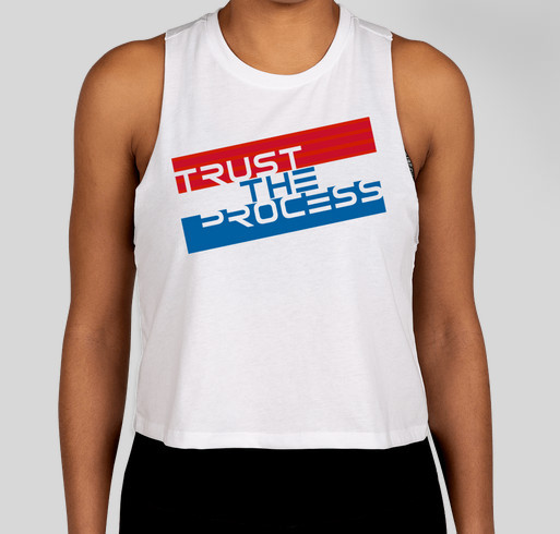 Red, White, and Blue The Process Fundraiser - unisex shirt design - front