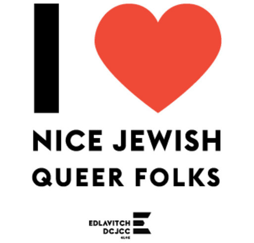 I ❤️ Nice Jewish Queer Folks CROP TOP shirt design - zoomed