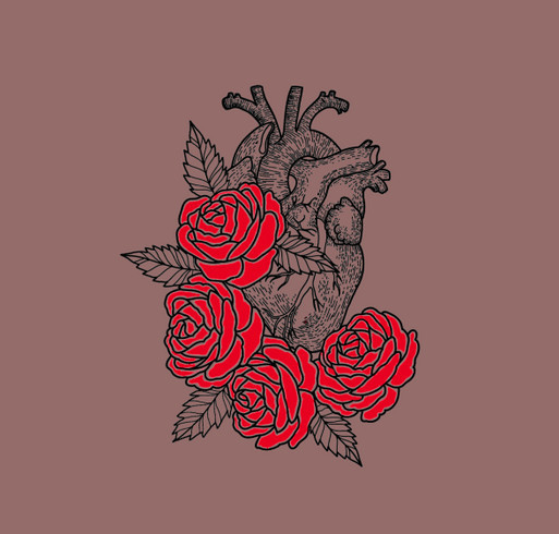 Jules Rose Merch shirt design - zoomed