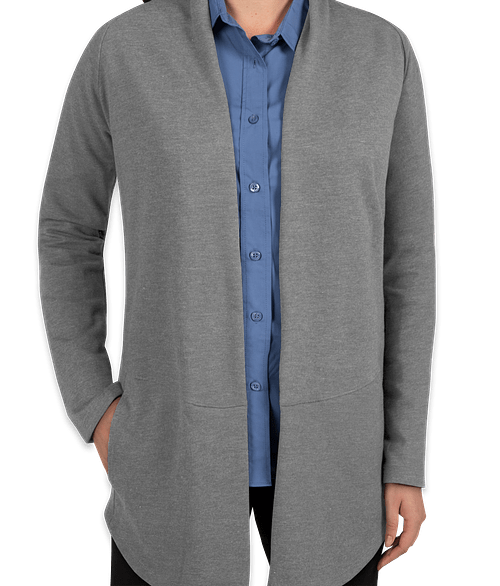 charcoal grey cardigan women's