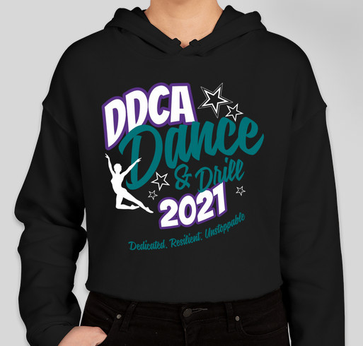 DDCA 2021: Dedicated, Resilient, Unstoppable Fundraiser - unisex shirt design - front