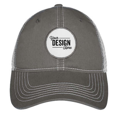 Custom  Ahead Circle Patch  Trucker Hat Design Trucker   Custom  Ahead Circle Patch  Trucker Hat Design Trucker
