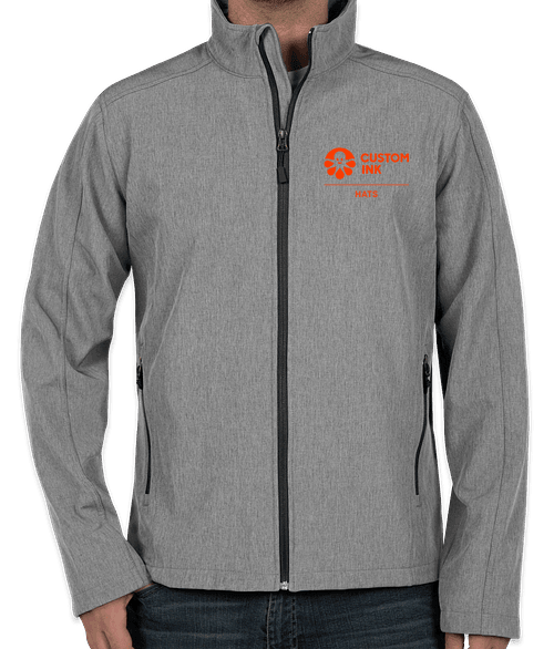 Port Authority Core Fleece Lined Soft Shell Jacket - Pearl Grey Heather