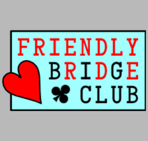 Friendly Bridge Club supports Hope in Motion's mission against Blood Cancer shirt design - zoomed