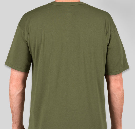 HELP RAISE AWARENESS & HELP TO GET THE MESSAGE OUT Fundraiser - unisex shirt design - back