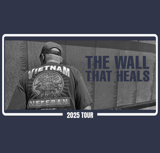 2025 Tour Shirt - The Wall That Heals shirt design - zoomed
