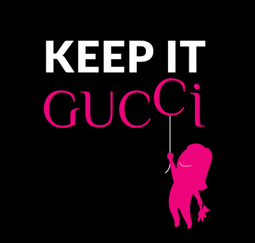 Keep it Gucci PINK T! shirt design - zoomed