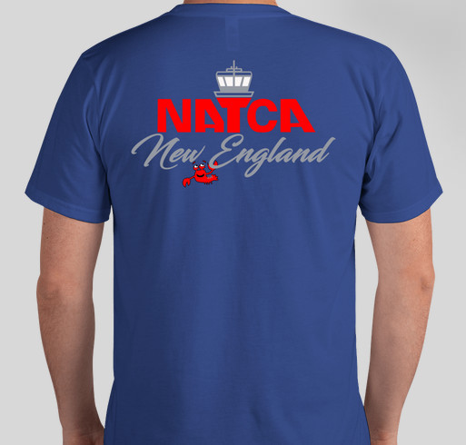 NATCA New England supports the NATCA Disaster Response Committee Fundraiser - unisex shirt design - back