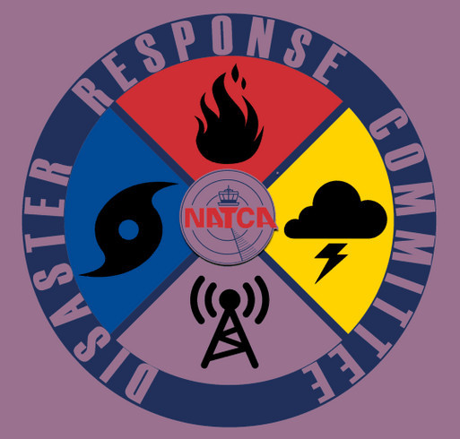 NATCA Disaster Response Committee fundraiser shirt design - zoomed