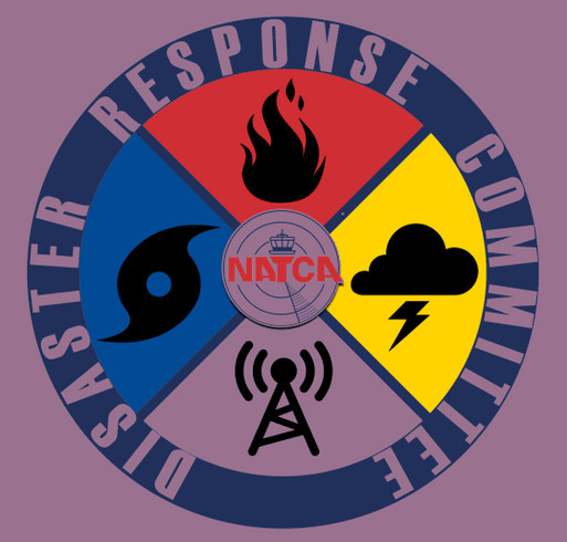 NATCA Disaster Response Committee fundraiser shirt design - zoomed