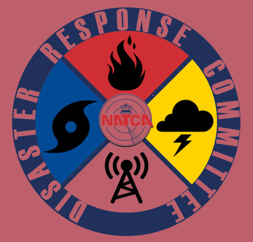 NATCA Disaster Response Committee fundraiser shirt design - zoomed
