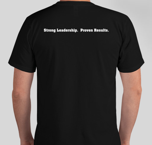 McCabe4RVP Tshirt Fundraiser - unisex shirt design - back