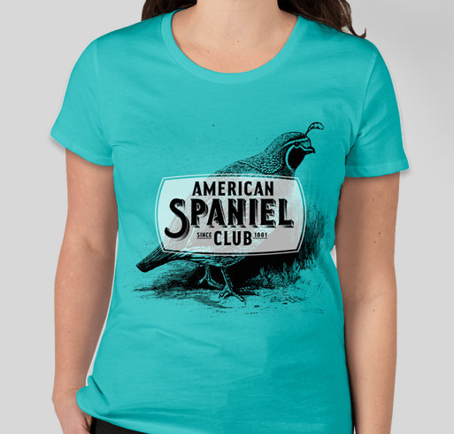 American Spaniel Club Fundraiser - unisex shirt design - front