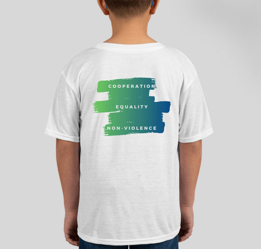 Just in time for summer: School for Friends T-shirts are here! Fundraiser - unisex shirt design - back