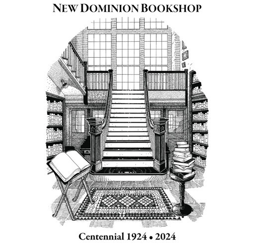 New Dominion Bookshop Centennial T-Shirts shirt design - zoomed