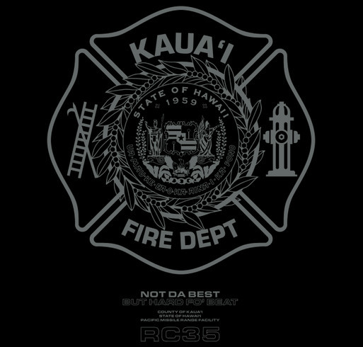 KFD Recruit Class 35 Fundraiser shirt design - zoomed