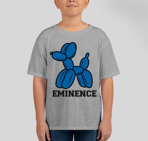 Emience Balloon Dog T-Shirt Sales Fundraiser - unisex shirt design - front