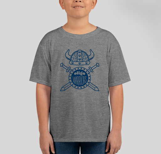 The Oligo Warriors Fundraiser - unisex shirt design - front