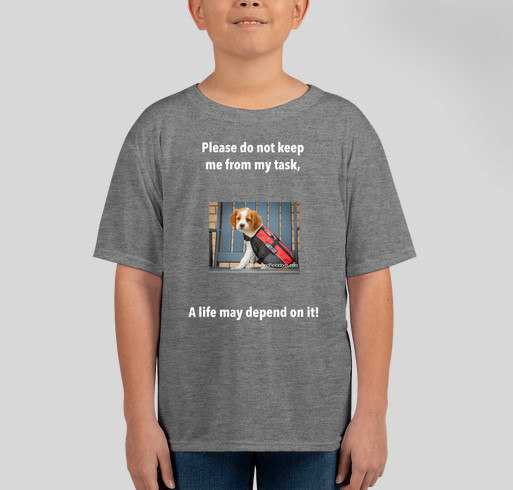 Diabetes Alert Dog Fund Fundraiser - unisex shirt design - front