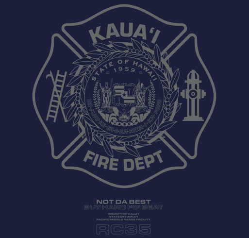 KFD Recruit Class 35 Fundraiser shirt design - zoomed