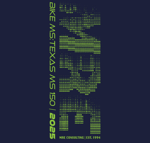 2025 BIKE MS: Team MRE Riding For A Cure shirt design - zoomed