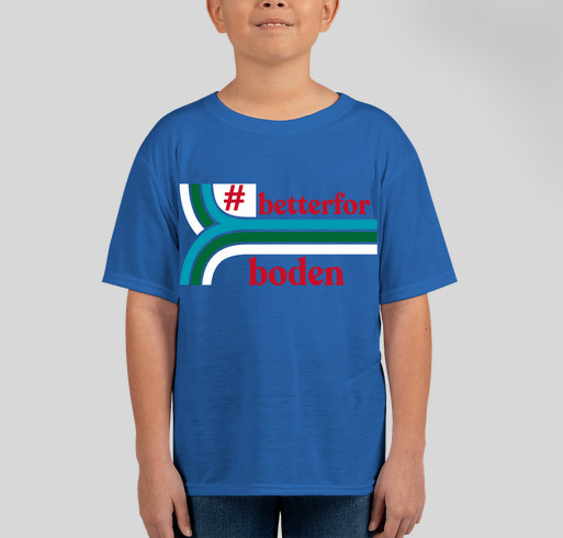 Because of Boden Fundraiser - unisex shirt design - front