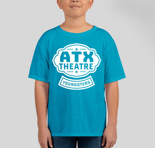 ATX Theatre Youngsters Fundraiser - unisex shirt design - front