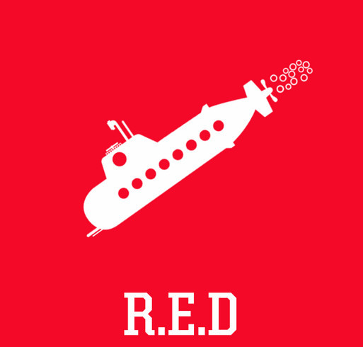 USS MONTANA R.E.D T-shirt shirt design - zoomed