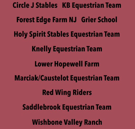 IEA Western Team Region 11 T-shirt Fundraiser shirt design - zoomed