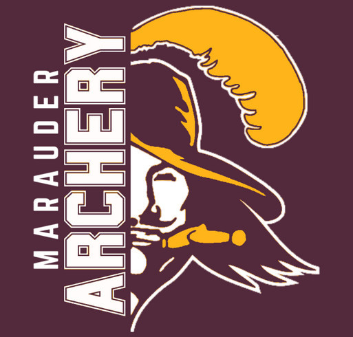 Meigs Marauder Archery shirt design - zoomed
