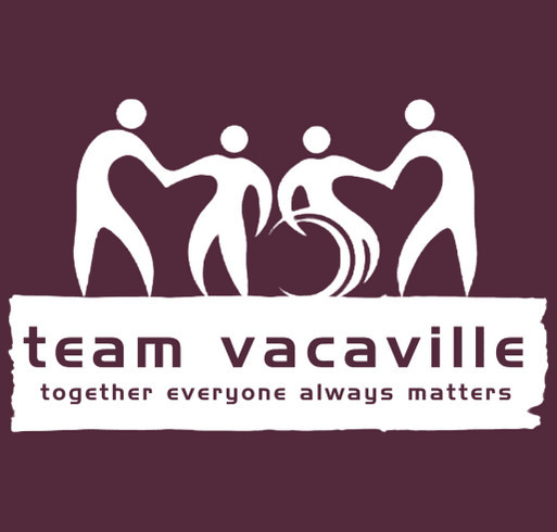 T.E.A.M. Vacaville Fundraiser shirt design - zoomed
